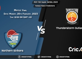 MCA T20 Super Series, 2023, NS vs TO Final Match Prediction, Fantasy Cricket Tips, Pitch Report and Injury Update