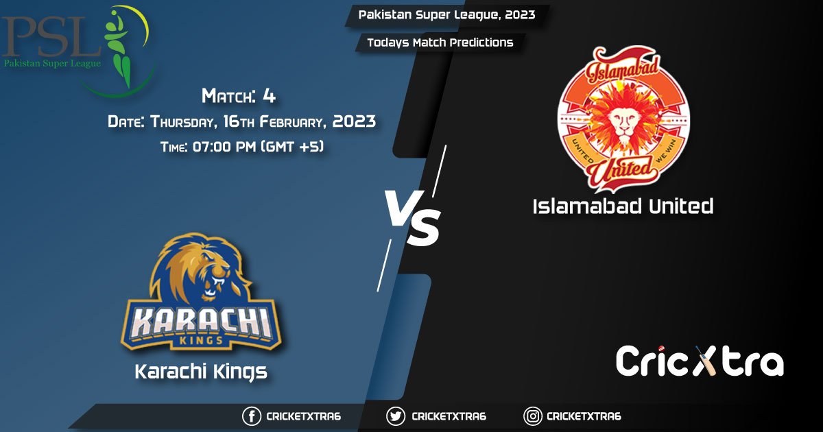 Pakistan Super League, 2023, KAR vs ISL 4th Match Prediction, Fantasy Cricket Tips, Pitch Report and Injury Update