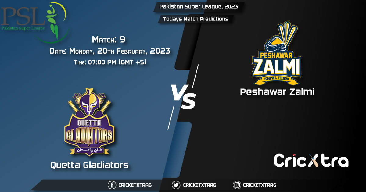 Pakistan Super League, 2023, QUE vs PES 9th Match Prediction, Fantasy Cricket Tips, Pitch Report and Injury Update