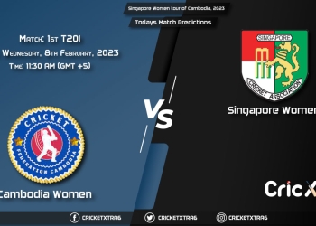 Singapore Women tour of Cambodia, 2023, CAM-W vs SIN-W 1st T20I Match Prediction, Fantasy Cricket Tips, Pitch Report and Injury Update