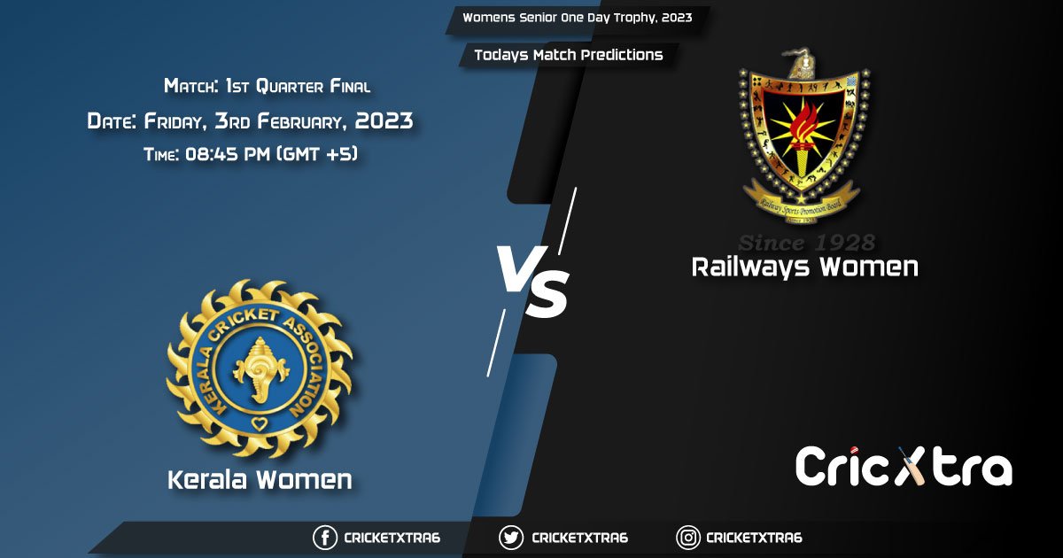 Womens Senior One Day Trophy, 2023, KER-W vs RAI-W 1st Quarter Final Match Prediction, Fantasy Cricket Tips, Pitch Report and Injury Update