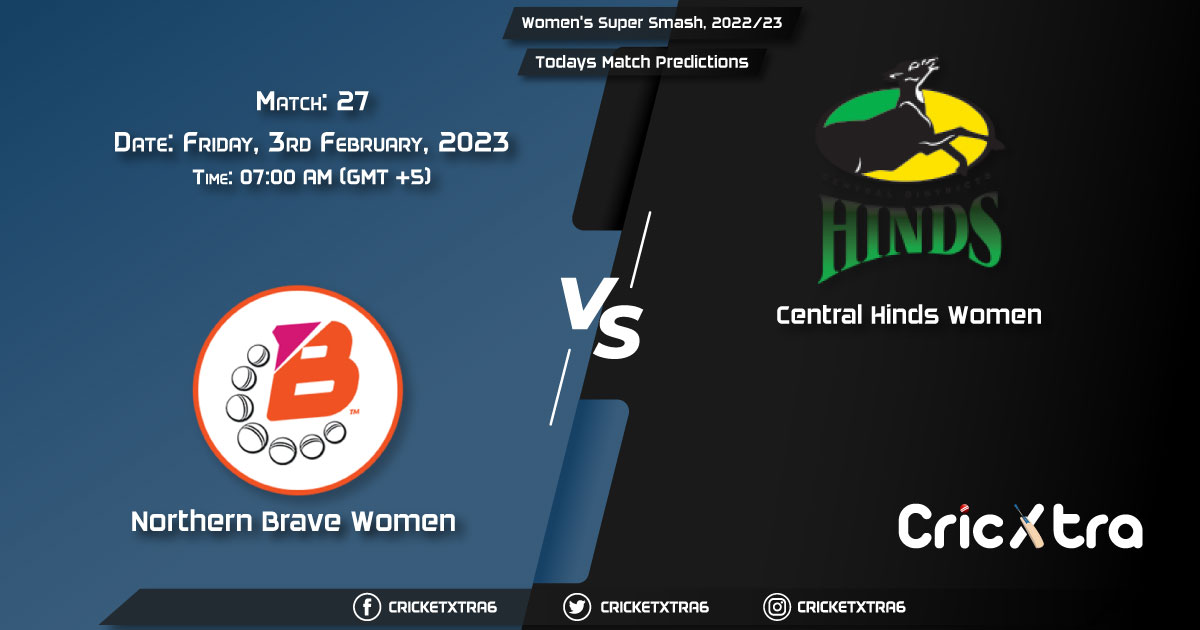 Women's Super Smash, 202223, NB-W vs CH-W 27th Match Prediction, Fantasy Cricket Tips, Pitch Report and Injury Update