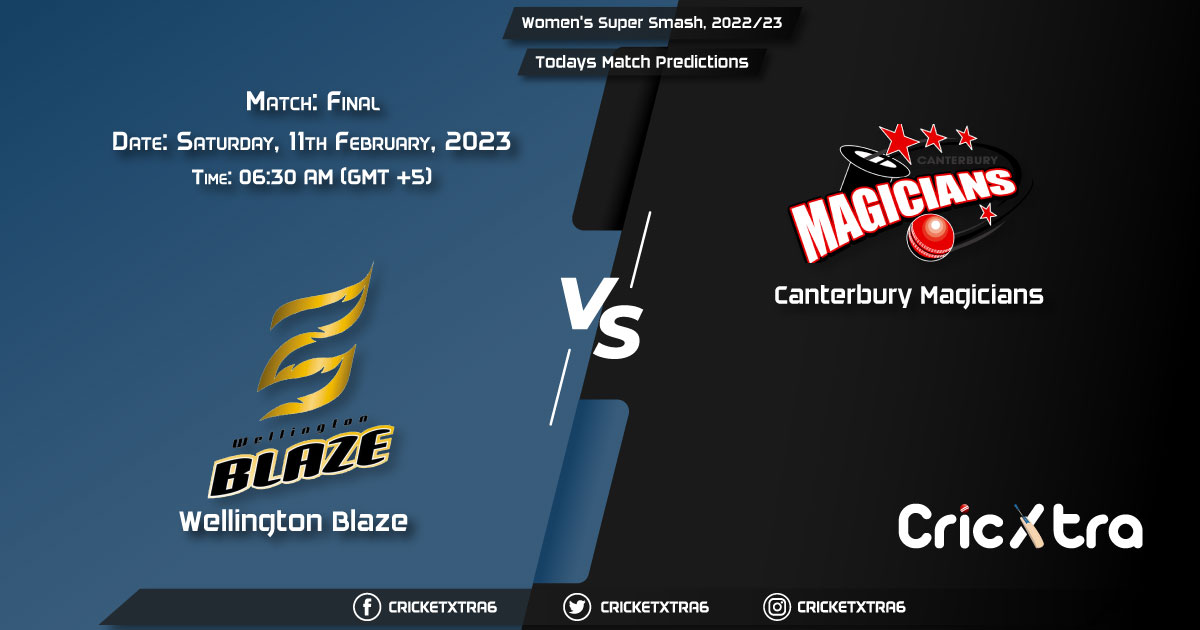 Women's Super Smash, 202223, WB-W vs CM-W Final Match Prediction, Fantasy Cricket Tips, Pitch Report and Injury Update