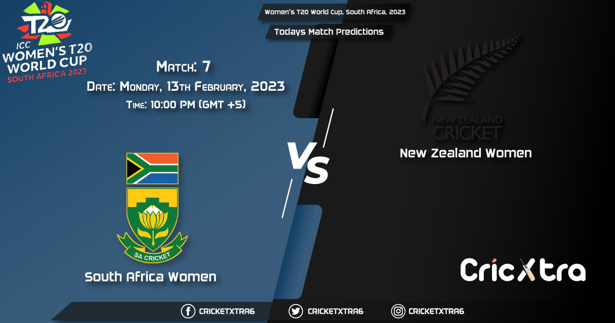 Women's T20 World Cup, South Africa, 2023, SA-W vs NZ-W 7th Match Prediction, Fantasy Cricket Tips, Pitch Report and Injury Update