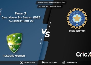 Women's T20 World Cup Warm-up Matches, 2023, AUS-W VS IND-W 3rd Match Prediction, Fantasy Cricket Tips, Pitch Report and Injury Update