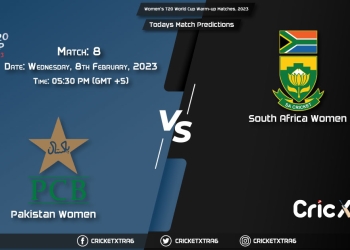 Women's T20 World Cup Warm-up Matches, 2023, PK-W vs SA-W 8th Match Prediction, Fantasy Cricket Tips, Pitch Report and Injury Update