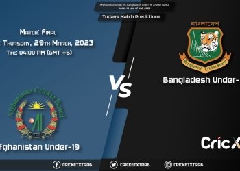 Afghanistan Under-19, Bangladesh Under-19 and Sri Lanka Under-19 tour of UAE, 2023, AF-U19 vs BD-U19 Match Final Prediction, Fantasy Cricket Tips, Pitch Report and Injury Update