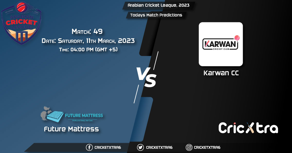 Arabian Cricket League, 2023, FM vs KWN 49th Match Prediction, Fantasy Cricket Tips, Pitch Report and Injury Update