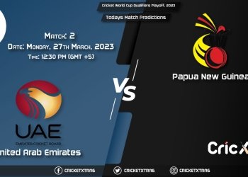 Cricket World Cup Qualifiers Playoff, 2023, UAE vs PNG 2nd Match Prediction, Fantasy Cricket Tips, Pitch Report and Injury Update