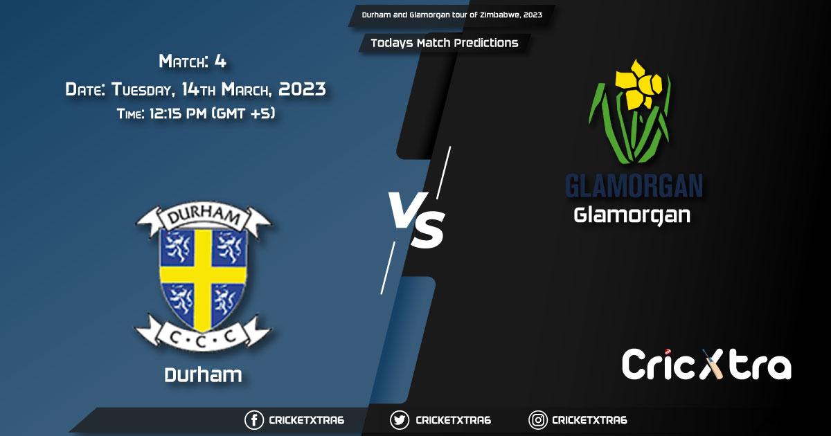 Durham and Glamorgan tour of Zimbabwe, 2023, GLA vs NOZ 4th Match Prediction, Fantasy Cricket Tips, Pitch Report and Injury Update