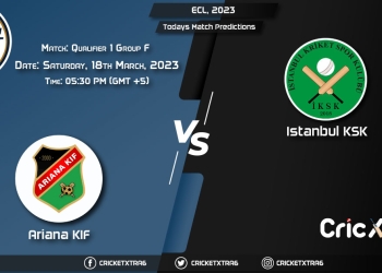ECL, 2023, AKIF vs IST Group F - Match Qualifier 1 Prediction, Fantasy Cricket Tips, Pitch Report and Injury Update