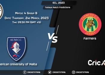 ECL, 2023, AUM vs FAR Group B - Match 4 Prediction, Fantasy Cricket Tips, Pitch Report and Injury Update