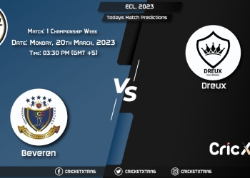 ECL, 2023, BEV vs DRX Championship Week - Match 1 Prediction, Fantasy Cricket Tips, Pitch Report and Injury Update