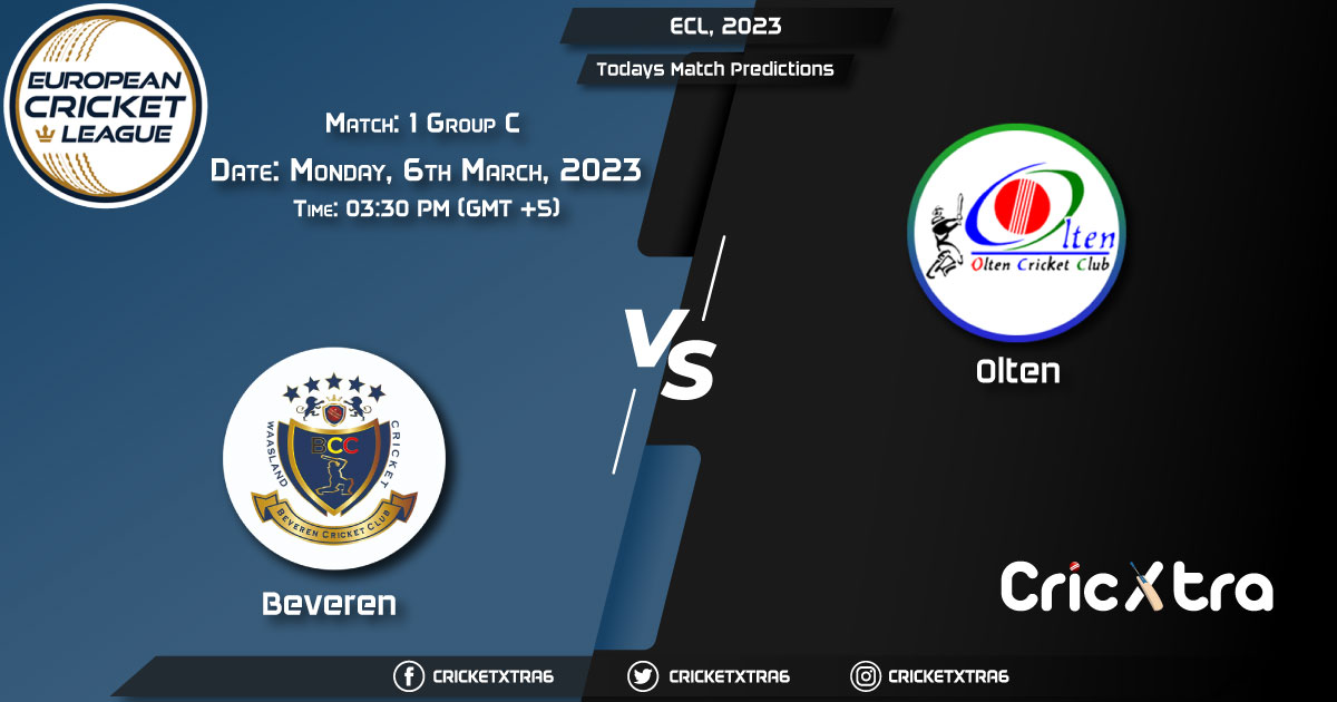 ECL, 2023, BEV vs OLT Group C - Match 1 Prediction, Fantasy Cricket Tips, Pitch Report and Injury Update