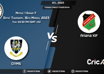 ECL, 2023, CIC vs AF Group F - Match 1 Prediction, Fantasy Cricket Tips, Pitch Report and Injury Update