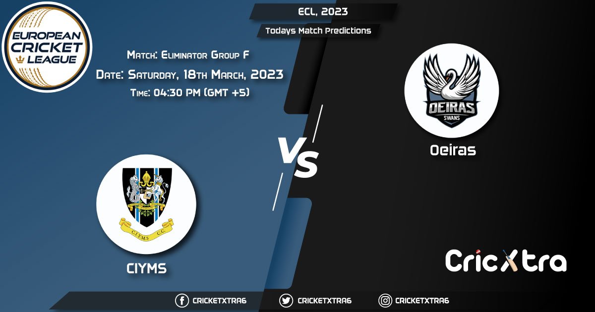 ECL, 2023, CIY vs OEI Group F - Match Eliminator Prediction, Fantasy Cricket Tips, Pitch Report and Injury Update