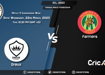 ECL, 2023, DRX vs FAR Championship Week - Match 11 Prediction, Fantasy Cricket Tips, Pitch Report and Injury Update