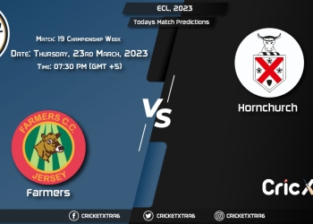 ECL, 2023, FAR vs HOR Championship Week - Match 19 Prediction, Fantasy Cricket Tips, Pitch Report and Injury Update