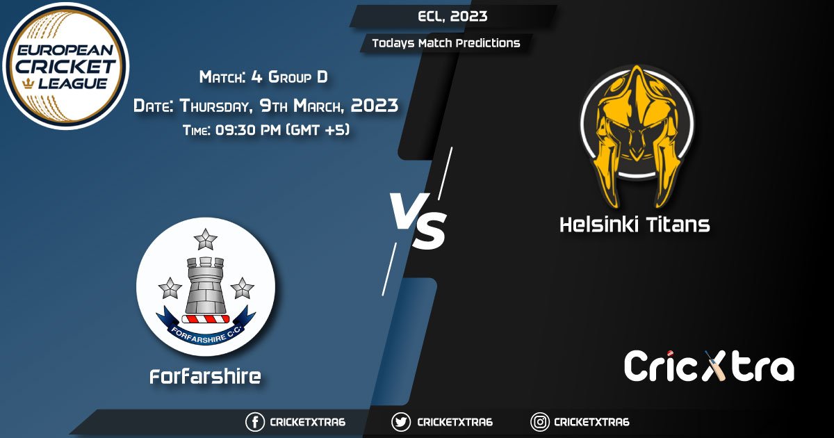ECL, 2023, FOR vs HT Group D - Match 4 Prediction, Fantasy Cricket Tips, Pitch Report and Injury Update