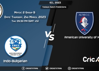ECL, 2023, INB vs AUM Group B - Match 2 Prediction, Fantasy Cricket Tips, Pitch Report and Injury Update