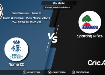 ECL, 2023, RCC vs SAF Group E - Qualifier 1 Prediction, Fantasy Cricket Tips, Pitch Report and Injury Update