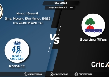 ECL, 2023, RCC vs SPA Group E - Match 1 Prediction, Fantasy Cricket Tips, Pitch Report and Injury Update