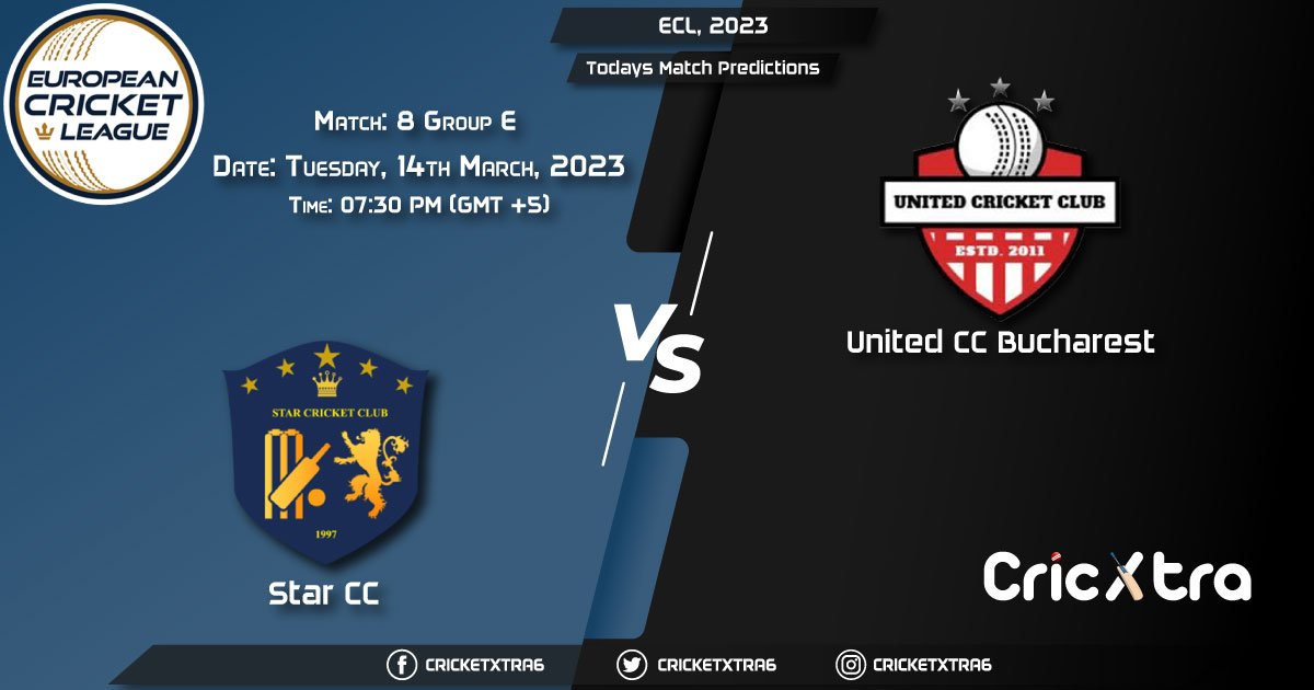 ECL, 2023, STA vs UCCB Group E - Match 8 Prediction, Fantasy Cricket Tips, Pitch Report and Injury Update
