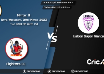 ECS Portugal, Santarem, 2023, FIG vs LSG 11th Match Prediction, Fantasy Cricket Tips, Pitch Report and Injury Update