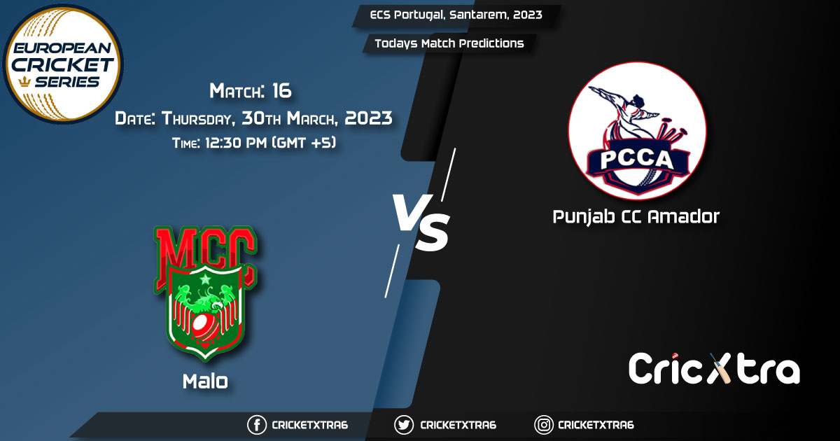 ECS Portugal, Santarem, 2023, MAL vs PNJ 16th Match Prediction, Fantasy Cricket Tips, Pitch Report and Injury Update