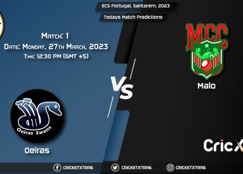 ECS Portugal, Santarem, 2023, OEI vs MAL 1st Match Prediction, Fantasy Cricket Tips, Pitch Report and Injury Update