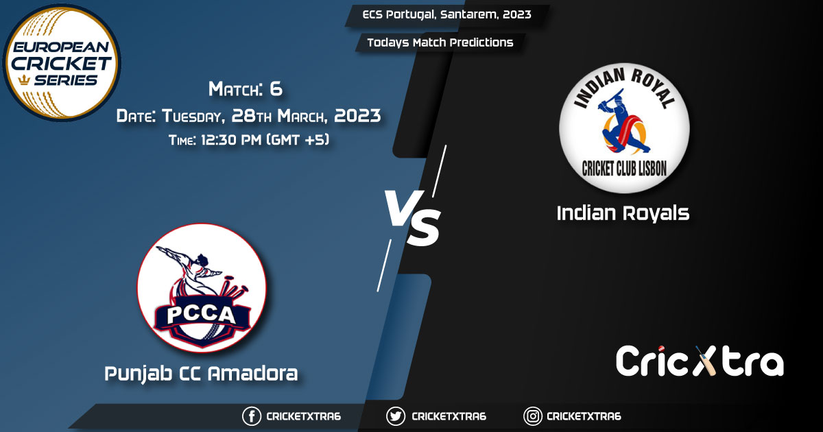 ECS Portugal, Santarem, 2023, PNJ vs IR 6th Match Prediction, Fantasy Cricket Tips, Pitch Report and Injury Update