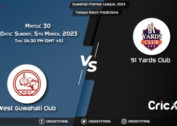 Guwahati Premier League, 2023, WGC vs NYC 30th Match Prediction, Fantasy Cricket Tips, Pitch Report and Injury Update