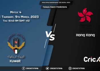 Hong Kong Quadrangular T20I Series, 2023, KUW vs HK 4th Match Prediction, Fantasy Cricket Tips, Pitch Report and Injury Update