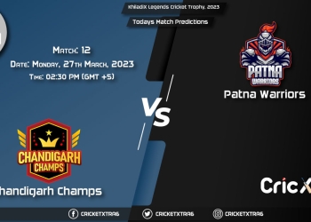 KhiladiX Legends Cricket Trophy, 2023, CC vs PW Match 12th Prediction, Fantasy Cricket Tips, Pitch Report and Injury Update