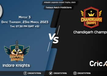KhiladiX Legends Cricket Trophy, 2023, IK vs CC Match 3rd Prediction, Fantasy Cricket Tips, Pitch Report and Injury Update