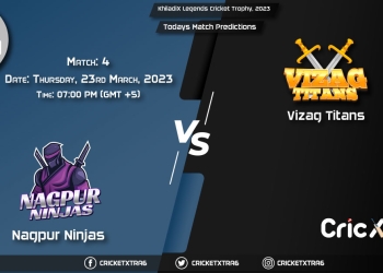 KhiladiX Legends Cricket Trophy, 2023, NN vs VT Match 4th Prediction, Fantasy Cricket Tips, Pitch Report and Injury Update