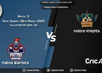 KhiladiX Legends Cricket Trophy, 2023, PW vs IK Match 11th Prediction, Fantasy Cricket Tips, Pitch Report and Injury Update