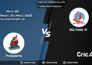 Kuwait T20 Challengers Cup, 2023, PRP vs BEI 22nd Match Prediction, Fantasy Cricket Tips, Pitch Report and Injury Update