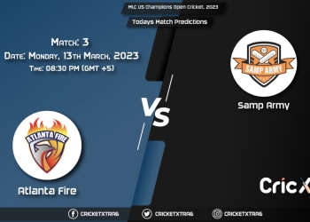 MLC US Champions Open Cricket, 2023, AFI vs SA 3rd Match Prediction, Fantasy Cricket Tips, Pitch Report and Injury Update