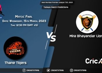 Navi Mumbai Premier League T20, 2023, THT vs MBL Final Match Prediction, Fantasy Cricket Tips, Pitch Report and Injury Update