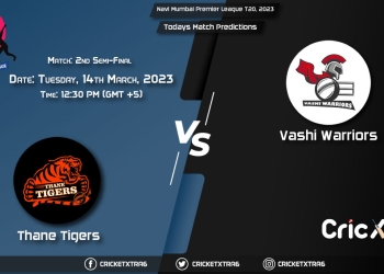 Navi Mumbai Premier League T20, 2023, THT vs VAW 2nd Semi-Final Match Prediction, Fantasy Cricket Tips, Pitch Report and Injury Update