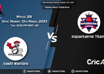 Navi Mumbai Premier League T20, 2023, VAW vs KOT 28th Match Prediction, Fantasy Cricket Tips, Pitch Report and Injury Update