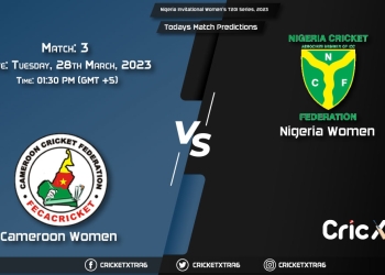 Nigeria Invitational Women's T20I Series, 2023, CMR-W vs NGR-W 3rd Match Prediction, Fantasy Cricket Tips, Pitch Report and Injury Update
