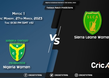 Nigeria Invitational Women's T20I Series, 2023, NGR-W vs SLR-W 1st Match Prediction, Fantasy Cricket Tips, Pitch Report and Injury Update