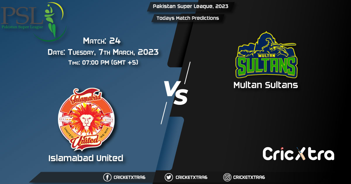 Pakistan Super League, 2023, ISL vs MUL 24th Match Prediction, Fantasy Cricket Tips, Pitch Report and Injury Update