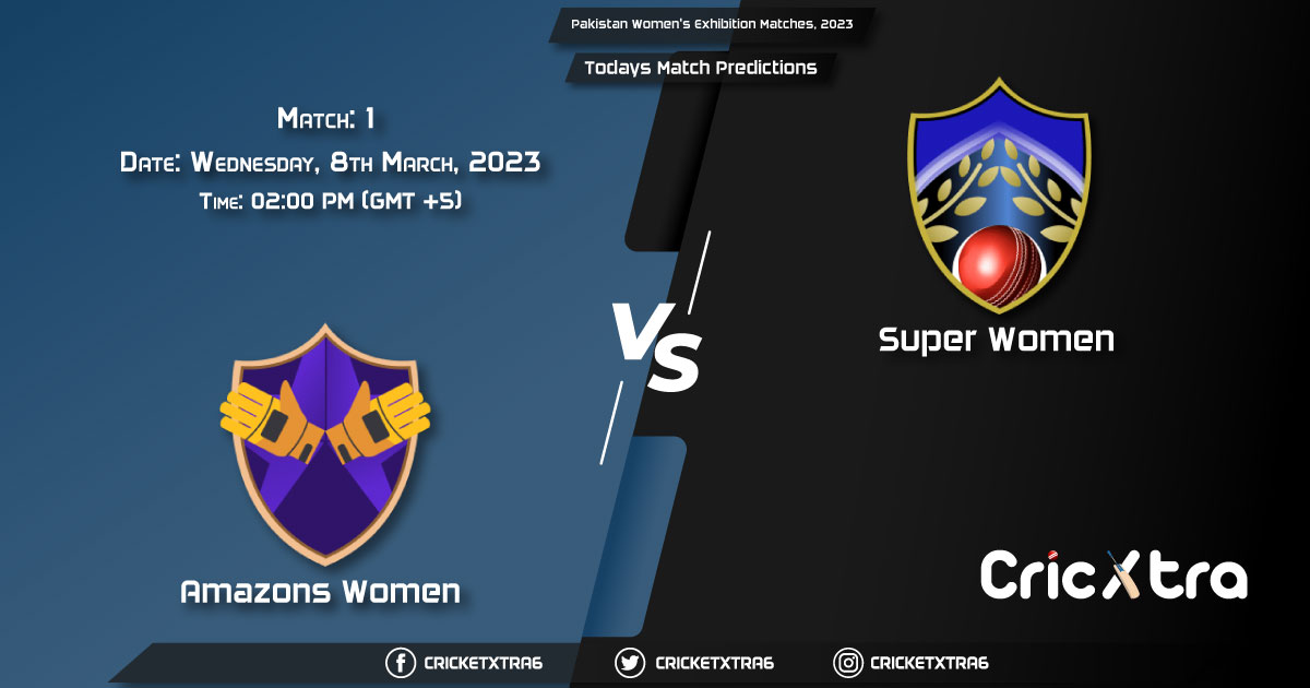 Pakistan Women's Exhibition Matches, 2023, AMZ-W vs SUW-W 1st Match Prediction, Fantasy Cricket Tips, Pitch Report and Injury Update