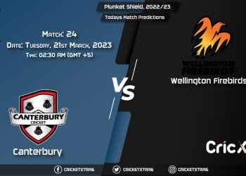 Plunket Shield, 202223, CTB vs WF 24th Match Prediction, Fantasy Cricket Tips, Pitch Report and Injury Update