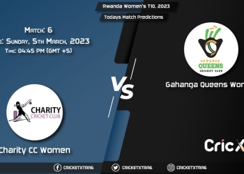 Rwanda Women's T10, 2023, CHA-W vs GQ-W 6th Match Prediction, Fantasy Cricket Tips, Pitch Report and Injury Update