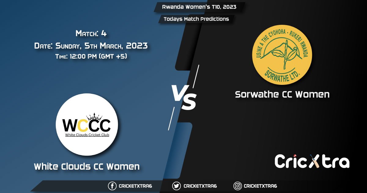 Rwanda Women's T10, 2023, WCC-W vs SSC-W 4th Match Prediction, Fantasy Cricket Tips, Pitch Report and Injury Update