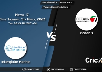 Sharjah Hundred League, 2023, IGM vs OCS 17th Match Prediction, Fantasy Cricket Tips, Pitch Report and Injury Update